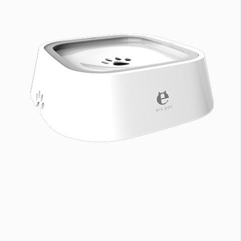 1.5L Cat Dog Water Bowl Floating Bowl Anti-Overflow Slow Water Feeder