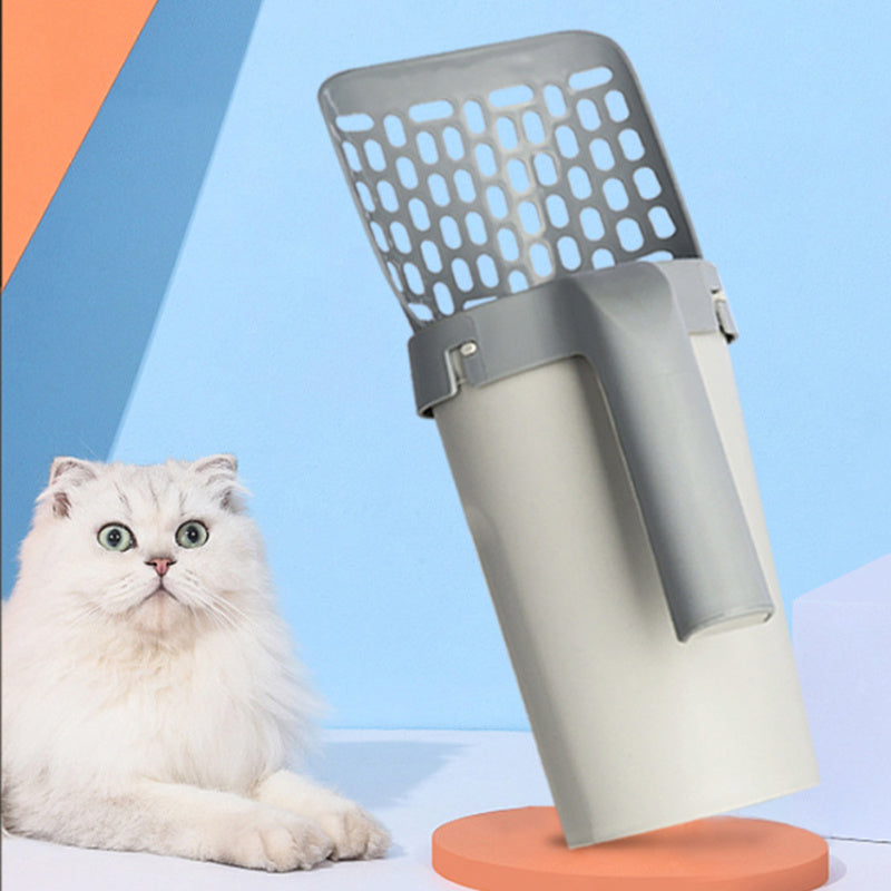 Cat Litter Scoop With Bag Holder