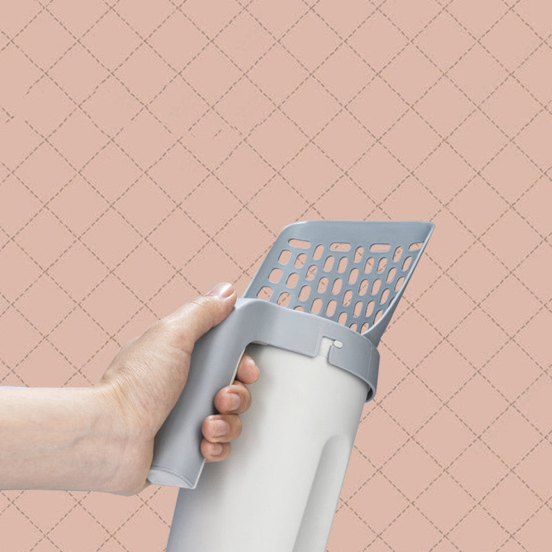 Cat Litter Scoop With Bag Holder
