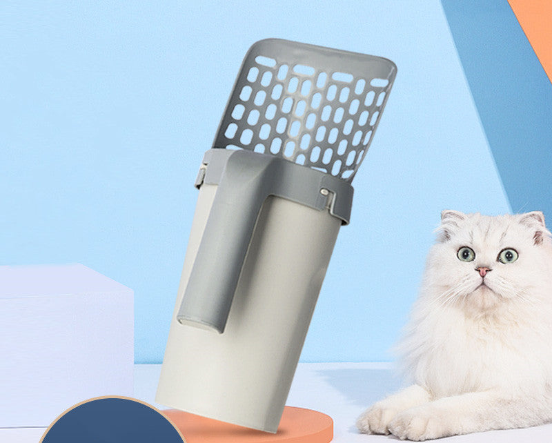 Cat Litter Scoop With Bag Holder