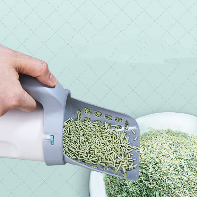 Cat Litter Scoop With Bag Holder