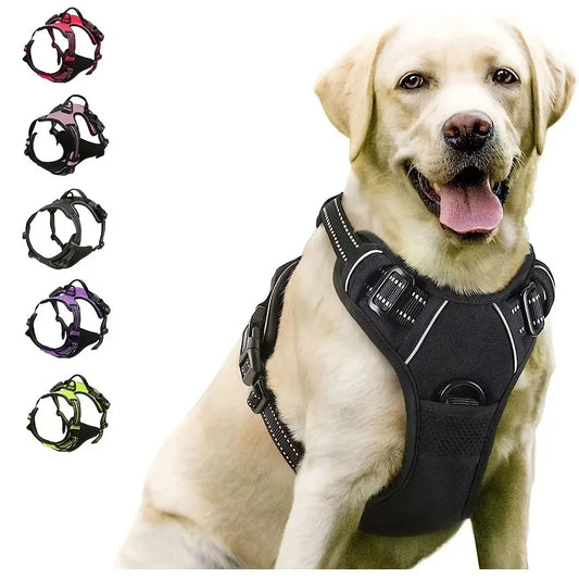 Stylish and Comfortable Dog Collars Harness Set with Leash - Perfect for Medium and Small Puppies - Premium Leather Puppy Accessories for All Seasons!