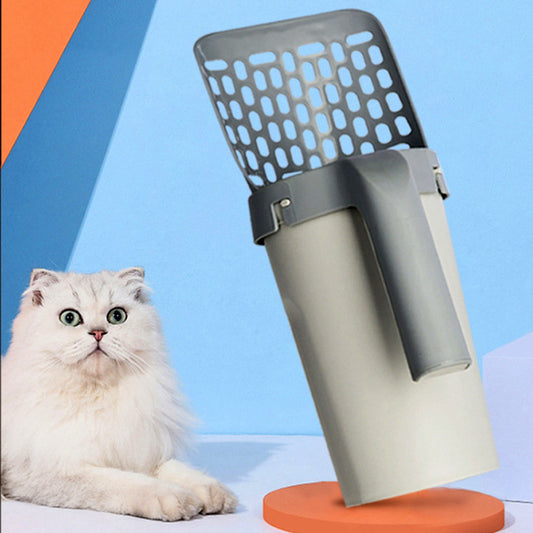 Cat Litter Scoop With Bag Holder